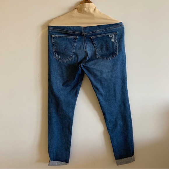 AG Distressed Maternity Jeans - Picture 2 of 13